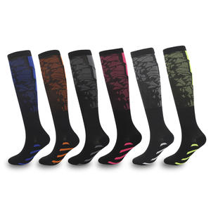 Chaussettes <span class=keywords><strong>de</strong></span> compression longues pour le sport professionnel, nouvelles chaussettes fines pour la course à pied, le fitness, la saut à la corde, la pression amincissante, chaussettes élastiques - Product Image 1
