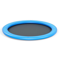 Hamac flottant circulaire gonflable pour les installations aquatiques