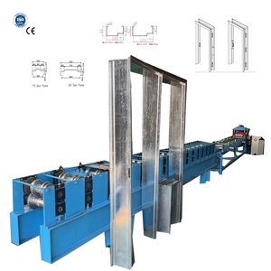 Thép cửa máy làm khung cửa thép cán Máy lửa đánh giá khung cửa thép cuộn hình thành nhà sản xuất máy làm - Product Image 1