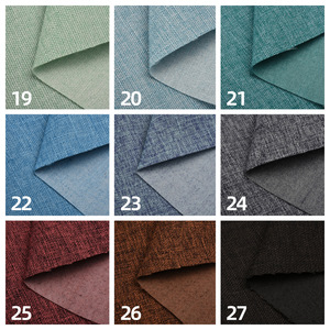 Canvas <b>Fabric</b> 100% Polyester Medium <b>Weight</b> Plain Dyed Abrasion Resistant For Sofa Cushion Craft Bag - Product Image 5