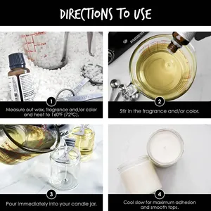 Hương liệu nến Tự làm nến làm Kit thiết lập bao gồm sáp đậu nành Kit đưa đón nghệ thuật Tự làm nến làm nguồn cung cấp - Product Image 4