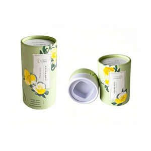 Emballage en tube de papier pour huile essentielle avec logo personnalisé, boîte cylindrique en carton protégée contre les UV avec insert en mousse sécurisé - Product Image 5