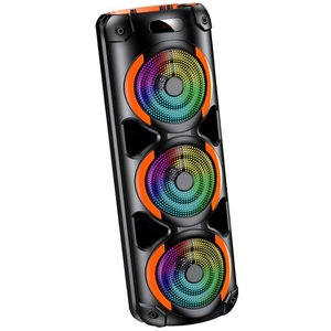 3x8 40W <b>Bluetooth</b> Speaker With Remote And <b>Microphone</b> Portable Party Audio System - Product Image 2