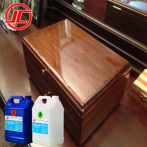 Clear <strong>Epoxy</strong> Wood Harvest <strong>Table</strong> Coating DIY Dining <strong>Table</strong> - Product Image 3