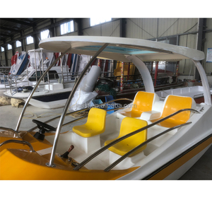 Alta qualità 4 persone barca elettrica di sicurezza acqua amuse programma nuovo popolare attrezzature sportive per la <span class=keywords><strong>vista</strong></span> sul <span class=keywords><strong>lago</strong></span> - Product Image 6