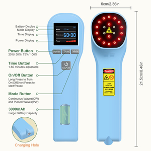 ZJZK Pas d'infection croisée Réduction des cicatrices Traitement au laser froid pour les maladies <span class=keywords><strong>de</strong></span> la peau des chiens, Inflammation des articulations Troubles <span class=keywords><strong>de</strong></span> la cicatrisation des plaies - Product Image 6