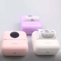 Mini Impresora Portátil de Bolsillo, Impresora de Etiquetas, Impresora de Fotos USB X5, Impresora Térmica Bluetooth, Mini Impresora de Etiquetas