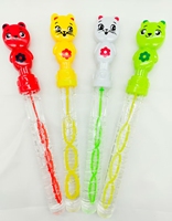 Machine à bulles Zhengzheng, jouet aquatique indispensable pour pique-niques en extérieur, baguette à bulles en plastique de 25 cm, modèle dessin animé, vente chaude pour les magasins