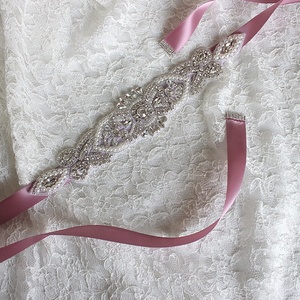 <span class=keywords><strong>Ceinture</strong></span> de <span class=keywords><strong>mariée</strong></span> cristal, motif de strass, pour <span class=keywords><strong>mariée</strong></span>, élégante, collection 2020 - Product Image 2
