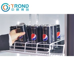 High Quality Automatic Glide Supermarket Beverage <strong>Shelf</strong> Plastic Gravity Display Roller <strong>Shelf</strong> with <strong>Divider</strong> - Product Image 6