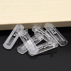 Supports de câbles en plastique transparent pour cloisons de placards, étagères de meubles, supports en contreplaqué - Product Image 3