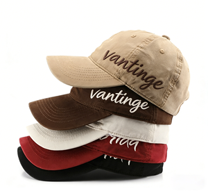 قبعات بيسبول فاخرة للرجال مصنوعة من القطن 100% |   شعار مطرز قابل للتخصيص ذو تصميم منظم/غير منظم |   مثالي للارتداء اليومي - Product Image 1