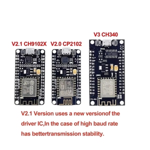 Módulo WIFI Inalámbrico ESP8266 CH340G <span class=keywords><strong>NodeMcu</strong></span> <span class=keywords><strong>V3</strong></span> Lua, Placa de Desarrollo con Conector, ESP-12E USB 9102X Basado en CP2102 L293D - Product Image 2