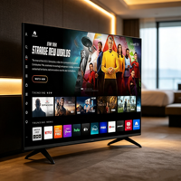 Televisor LED Inteligente de 24 Pulgadas, 1080P, Pantalla IPS, Quad Core, Android, WIFI Integrado, 16GB de Almacenamiento, Suministro al por Mayor, Duradero y Confiable