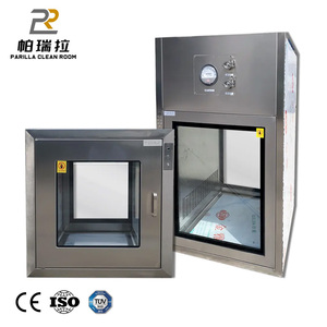 Caja de Transferencia Modular de Acero Inoxidable con Bloqueo Mecánico Estático de Alta Calidad, Diseño HEPA 99.99% para Cuarto Limpio - Product Image 4