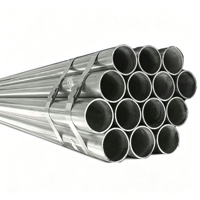 Pipa Baja GI Celup Panas Galvanis Bulat 25mm 0.6mm Harga Rumah Kaca Pipa Baja Karbon untuk Sistem Saluran Air Irigasi