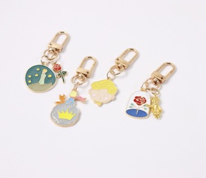 Portachiavi con Ciondolo Rosa del Piccolo Principe, Moschettone in Metallo Resistente, Portachiavi Anti-Smarrimento - Product Image 3