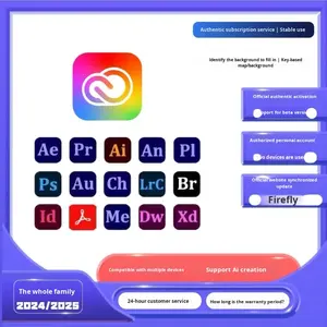 Paquete Familiar Creative Suite Fill <span class=keywords><strong>PS</strong></span> 2025, Software Original con Activación, Lightroom/<span class=keywords><strong>Photoshop</strong></span>, Gráficos y Multimedia de China - Product Image 2