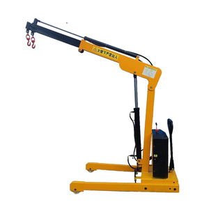 Mini-grue mobile électrique rotative bibo, grue hydraulique de levage de petite taille pour atelier d'usine - Product Image 5