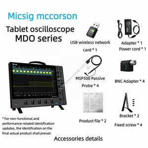 Micsig MDO2504 Quiet Operation 4Channel Digital Oscilloscope With Intuitive <strong>Interface</strong> For Professional Analysis - Product Image 3