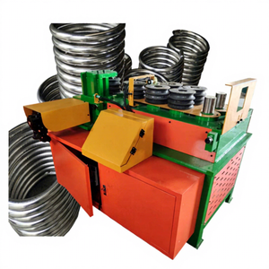 Nueva Máquina Dobladora de Tubos de Acero Galvanizado y Aluminio Tipo S CNC de 0.5-15mm con Motor para Invernaderos Cuadrados/Rectangulares - Product Image 1