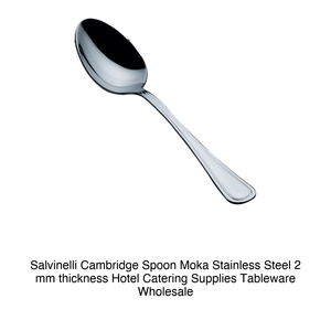 ช้อนโมก้า ซัลวิเนลลี เคมบริดจ์ สแตนเลสสตีล 18/10 หนา 2 มม. - Product Image 2