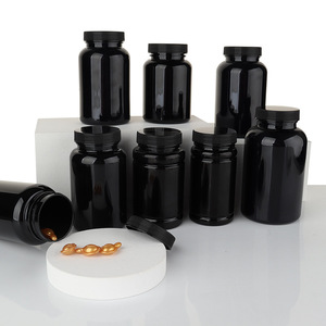 175ml 190ml 200ml 225ml 250ml 300ml Rỗng thuốc đen bao bì rắn nắp lật di động sản phẩm sức khỏe chai kẹo <span class=keywords><strong>container</strong></span> - Product Image 2