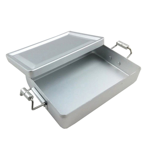 Mini boîte à lunch hermétique en aluminium, kit de stérilisation médicale, kit d'urgence, récipient alimentaire léger et portable pour voyage - Product Image 4