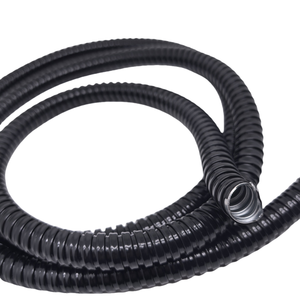 Квадратный замок Водонепроницаемый Жидкий плотный ПВХ покрытием оцинкованный стальной гофрированный гибкий трубопровод - Product Image 3