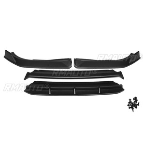 4Piece Car Front Bumper <b>Lip</b> <b>Splitter</b> Body Kit Spoiler <b>Splitter</b> Front Bumper <b>Lip</b> for Honda for Accord 10th 2018 2019 Gen Sport - Product Image 2