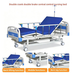 Barrières latérales ajustables pour lits d'hôpital, pour les soins à domicile et les patients, compatibles avec les lits d'hôpital à deux fonctions - Product Image 1