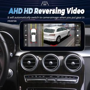 Reproductor Multimedia para Auto, Estéreo con GPS, CarPlay, Pantalla QLED de 12.3 Pulgadas y 1920*720 para Benz Clase C C200 W205 C250 C180 C260, Android 12 - Product Image 5