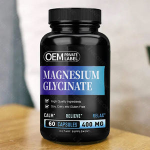 4X Complexe <span class=keywords><strong>Magnésium</strong></span> Glycinate Taurate Malate Orotate Capsules Suppléments de Santé Santé Cerveau Récupération Musculaire Poudre Tablette - Product Image 2
