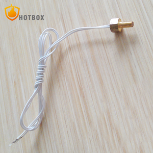 مستشعر حرارة عالي الدقة من نوع K PT100 مع برغي نحاسي M3 M4 M6 وكابل PTFE مقاوم للماء لطابعات ثلاثية الأبعاد - Product Image 5