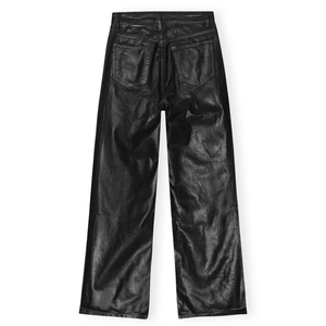 <span class=keywords><strong>Pantalon</strong></span> en denim enduit de <span class=keywords><strong>cire</strong></span> pour femmes, fabriqué sur mesure, <span class=keywords><strong>pantalon</strong></span> en jean ample <span class=keywords><strong>noir</strong></span> wax pour femmes - Product Image 6
