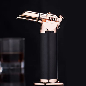 Encendedor de Gas Recargable Jet Advantage de Yiwu JUJI, Encendedor de Llama Grande para Fumar y Hacer Barbacoas, Diseño Retro - Product Image 3