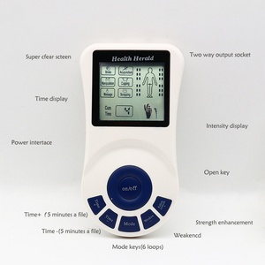 Appareil de massage TENS pour le traitement <span class=keywords><strong>physique</strong></span>, électrode numérique EMS à 4 électrodes pour le dos, le cou et le corps, vente en gros - Product Image 2