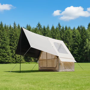 6.3 Square Meters Inflatable Camping <b>Tent</b> With Large Skylight and <b>Canopy</b> Single Open Door Design AFT630-D Fast Inflatable Setup - Product Image 5