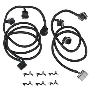 WMPHE 2 шт., жгут проводов, совместимый с Chevy Silverado 1500/2500/3500 HD 2007-2013, задний фонарь, комплект для замены ПВХ PTFE - Product Image 1