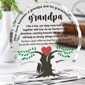 Op maat gemaakte acryl boom van de wijsheid sculptuur, lasergesneden boom van de kennis decoratie voor kantoor & cadeau - Product Image 1