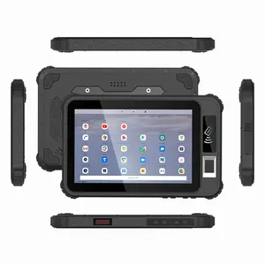 8 polegadas handheld ip65 robusto tablet stand veículo 4g lte robusto tablet pc com scanner de código de barras gps nfc Sunlight LEADABLE solution