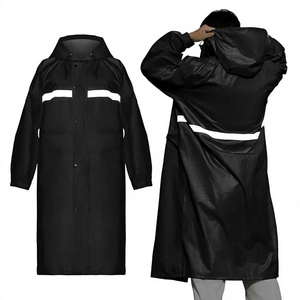 Polyester Reusable Hooded Raincoat Custom Logo Waterproof Raincoat for Men Women Raincoat for Outdoor Tourism - Product Image 1