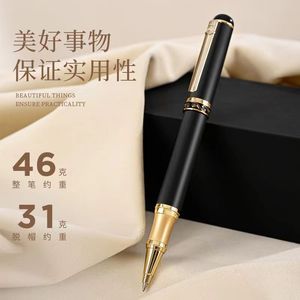 Stylo Roller Métallique Montagut Français, Cadeau d'Entreprise Haut de Gamme pour Bureau, <span class=keywords><strong>Instrument</strong></span> d'Écriture à Prise Lourde - Product Image 4