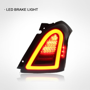 Conjunto de Luces Traseras LED para <span class=keywords><strong>Suzuki</strong></span> <span class=keywords><strong>Swift</strong></span> 2005-2016, Luz de Freno LED Modificada, Luz de Giro, Luz Trasera - Product Image 4