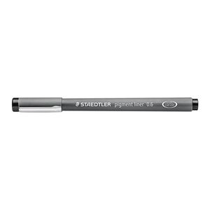 STAEDTLER - ปากกาเพนน่า พิกเมนต์ ไลเนอร์ 0.6 มม. สีดำ - Product Image 1