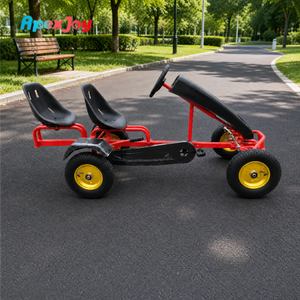 Kart à pédales Go Pedal Duo-2 places, kart familial <span class=keywords><strong>tandem</strong></span> pour adultes, sans entretien, pour location en parc d'attractions commercial - Product Image 4