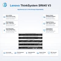 Server Rak 1U Lenovo ThinkSystem SR645V3 dengan Prosesor AMD EPYC untuk Internet Server