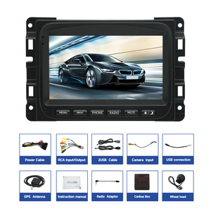 2013-2018 Dodge Ram <strong>Navigation</strong> <strong>System</strong> <strong>7</strong>-Inch Android Car Dashboard with GPS for Bluetooth Player Buttons USB &amp; CarPlay - Product Image 5