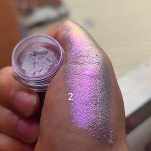 อายแชโดว์กากเพชรแบบผงแวววาวติดฉลากส่วนตัวอายแชโดว์สีขาวเปลี่ยนสีได้อายแชโดว์แวววาวแบบไม่มีโลโก้ - Product Image 3