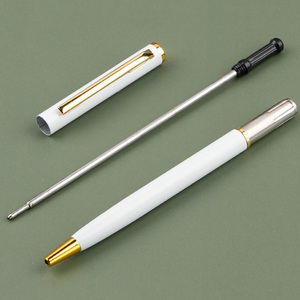 Bolígrafo al por Mayor con Logotipo Personalizado, Recarga Negra de 1.0 mm, Regalo Empresarial de Oficina, Bolígrafos de Metal de Lujo - Product Image 3